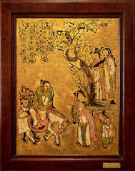 TRANH SƠN MÀI THÚY KIỀU GẶP KIM TRỌNG