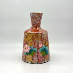 SƠN MÀI MỸ NGHỆ - LỌ HOA MÀI DA THỦ CÔNG