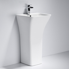 Lavabo Trụ Đứng LP111 Trắng