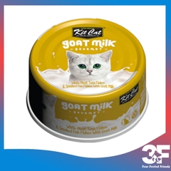 Pate Cho Mèo Thịt Lon Sữa Dê Kit Cat Goat Milk Gourment - Lon 85G