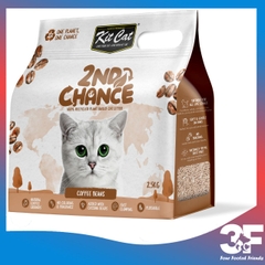 Cát Vệ Sinh Kit Cat 2nd Chance Dành Cho Mèo Không Bụi, Giữ Mùi Lâu, Làm Từ Nguyên Liệu Hữu Cơ Thế Hệ Mới