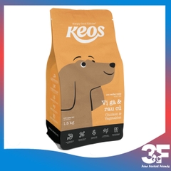 [1.5 kg] Thức Ăn Hạt Cho Chó Mọi Lứa Tuổi Keos