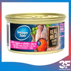 Pate Snappy Tom Cho Mèo Trên 2 Tháng Tuổi Lon 85Gr