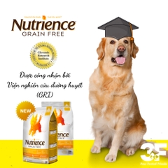 Thức Ăn Hạt Hỗ Trợ Xương Khớp Cho Chó Nutrience Grain Free Vị Gà Tây, Gà Canada Và Cá Trích