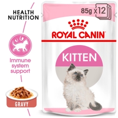 Pate Dành Cho Mèo Con Từ 2-12 Tháng Tuổi : Royal Canin Kitten - Gói 85G