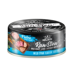 Pate Thức Ăn Ướt Cho Chó/Mèo Vị Cá Ngừ Absolute Holistic - Raw Stew - Lon 80