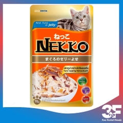 Pate Nekko Jelly Cho Mèo Trưởng Thành Từ 6 Tháng Tuổi Gói 70g