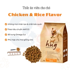 Thức Ăn Hạt Hug Dành Cho Chó Bao 2Kg