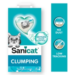 Cát Vệ Sinh Cho Mèo Sanicat 8-10L