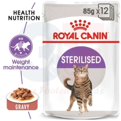 Pate Thức Ăn Ướt Dành Cho Mèo Triệt Sản Royal Canin Sterilized Gói 85g