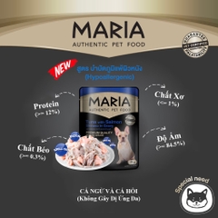 Pate Thức Ăn Ướt Maria Dinh Dưỡng Hoàn Chỉnh Dành Cho Chó Gói 70g