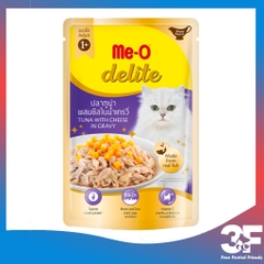 Pate Me-o Delite Dành Cho Mèo Trưởng Thành Cá Ngừ Mix Gói 70g