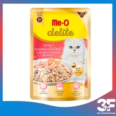 Pate Me-o Delite Dành Cho Mèo Trưởng Thành Cá Ngừ Mix Gói 70g