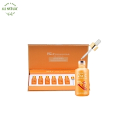 Tinh chất Vitamin C hỗ trợ dưỡng sáng, mờ thâm Newland Vita-C Total Care Ampule (6 lọ)