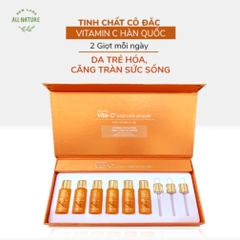 Tinh chất Vitamin C hỗ trợ dưỡng sáng, mờ thâm Newland Vita-C Total Care Ampule (6 lọ)