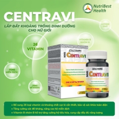 Thực phẩm bảo vệ sức khỏe NMI CENTRAVI Nutriway (30 viên) - Dành cho Nữ giới