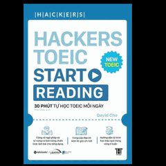 Hackers TOEIC Start Reading 279k ( mã mới)