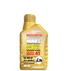 MARS SCOOTER – DẦU ĐỘNG CƠ BÁN TỔNG HỢP ĐẶC CHẾ CHO XE TAY GA 4T