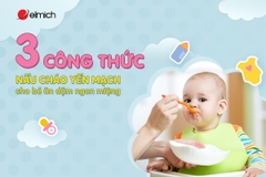 3 công thức nấu cháo yến mạch cho bé ăn dặm ngon miệng