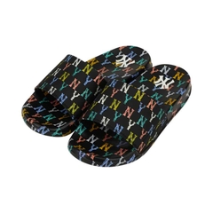 Dép MLB New Mound Monogram NY Black 32SHHM111 50L
