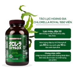 Tảo lục Chlorella Royal DX 1550 viên