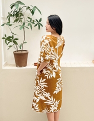 Đầm Suông Vải Linen Bông - D10621/1