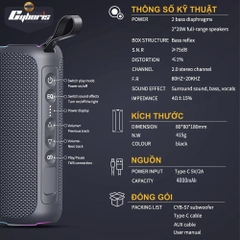 Loa Bluetooth Cyboris-S7 40W