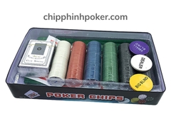 Bộ Phỉnh Poker 300 Chip Giá Rẻ Có Thảm Bài