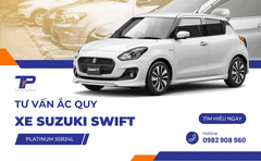 Tư vấn ắc quy xe Suzuki Swift: Bảng giá và thông số kỹ thuật