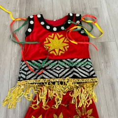 Trang phục Tây Nguyên trẻ em hóa trang dân tộc Tây Nguyên