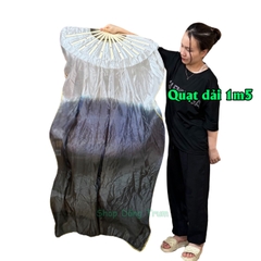 Quạt múa dài 3 màu tua dài cực mềm mại và đẹp