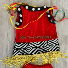 Trang phục Tây Nguyên trẻ em hóa trang dân tộc Tây Nguyên