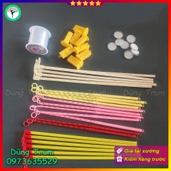 Phụ kiện treo đèn lồng, đèn led trong đèn lồng, dây cước, móc treo đèn lồng