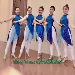 Áo dài cách tân Combo 10 bộ biểu diễn cho đoàn nhóm