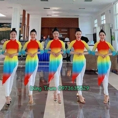 Áo dài cách tân Combo 10 bộ biểu diễn cho đoàn nhóm