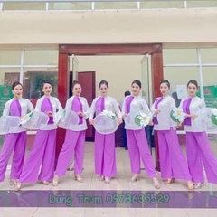 Áo bà ba Combo 10 bộ biểu diễn, bộ quần áo nông dân