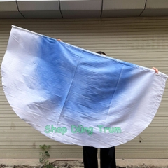Cánh bán nguyệt lụa múa biểu diễn, cánh múa bán nguyệt kích thước 2 mét siêu đẹp