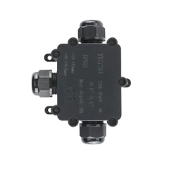 Hộp Nối Điện Chống Nước 3 Ngả Ngoài Trời IP68 - Linh kiện đèn led Zalaa