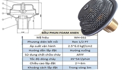 ĐẦU PHUN BỌT FOAM