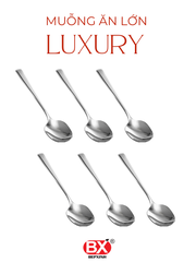 MUỖNG ĂN LỚN LUXURY (Set 6 cái)