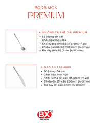 BỘ PREMIUM 28 MÓN (7 sản phẩm x 4 cái)