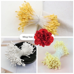 Phụ kiện làm hoa đào bằng kẽm nhung