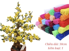 Phụ kiện làm hoa đào bằng kẽm nhung