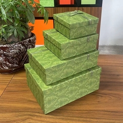 Hộp quà thắt nơ xinh nắp rời