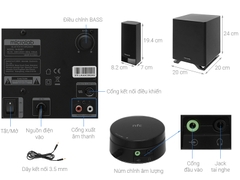 Loa Microlab M600BT 2.1 (Black)