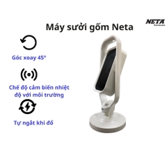 Quạt sưởi gốm Ceramic Neta MS01C (2500w)