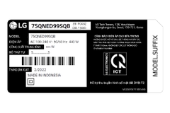 Smart Tivi LG QNED 75 Inch 8K 75QNED99SQB