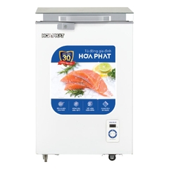 Tủ đông Hòa Phát 107 lít mặt kính - dàn Đồng - HPF AD6107.T1