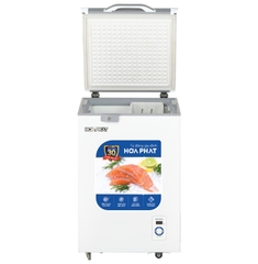 Tủ đông Hòa Phát 107 lít mặt kính - dàn Đồng - HPF AD6107.T1