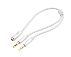 Cáp Audio 3.5mm ra 2 jack 3.5mm 1 loa 1 Mic Ugreen 10790 cao cấp